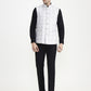 Grey & White Printed  Waistcoat | Greenfibre