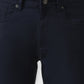Navy Blue Solid Slim Fit Jeans | Greenfibre