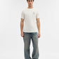 White Printed Slim Fit T-Shirt | Greenfibre
