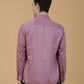 Pink Solid Slim Fit Party Wear Shirt | Greenfibre
