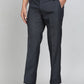 Blue Checked Slim Fit Formal Trouser | Greenfibre