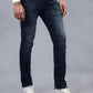 Tinted Blue Washed Slim Fit Jeans | JadeBlue