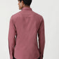 Pink Solid Slim Fit Casual Shirt | Greenfibre