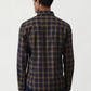 Red Checked Slim Fit Casual Shirt | Greenfibre