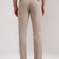 Khaki Solid Neo Fit Casual Trouser | Greenfibre