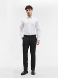 White Solid Regular Fit Formal Shirt | Greenfibre