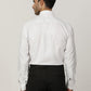 White Striped Regular Fit Formal Shirt | Greenfibre