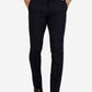 Navy Blue Solid Super Slim Fit Formal Trouser | Greenfibre