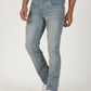Smoky Blue Washed Slim Fit Jeans | Greenfibre