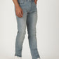 Smoky Blue Washed Slim Fit Jeans | Greenfibre