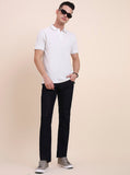 Raw Blue Solid Narrow Fit Jeans | Greenfibre