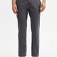 Dark Grey Solid Super Slim Fit Casual Trouser | Greenfibre