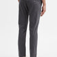 Dark Grey Solid Super Slim Fit Casual Trouser | Greenfibre