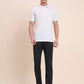 Dark Grey Solid Tailored Fit Jeans | Greenfibre