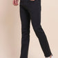 Dark Grey Solid Tailored Fit Jeans | Greenfibre