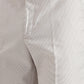 Cream Printed Slim Fit Formal Trouser | Greenfibre