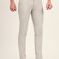 Grey Solid Super Slim Fit Casual Trouser | Greenfibre