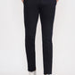 Navy Blue Solid Super Slim Fit Casual Trouser | Greenfibre