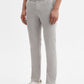 Light Grey Solid Super Slim Fit Casual Trouser | Greenfibre