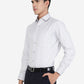 Grey Striped Slim fit Formal Shirt | Greenfibre