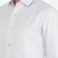 Grey Striped Slim fit Formal Shirt | Greenfibre