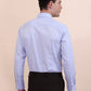 Sky Blue Solid Slim Fit Formal Shirt | Greenfibre