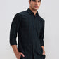 Dark Green Checked Smart Fit Semi Casual Shirt | Greenfibre