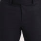 Navy Blue Solid Slim Fit Formal Trouser | Greenfibre