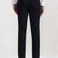 Navy Blue Solid Slim Fit Formal Trouser | Greenfibre