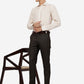 Brown Solid Super Slim Fit Formal Trouser | Greenfibre