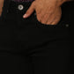 Black Washed Slim Fit Jeans | Greenfibre