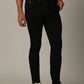 Black Washed Slim Fit Jeans | Greenfibre