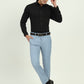Black Solid Slim Fit Party Wear Shirt | Greenfire