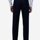 Blue Solid Slim Fit Formal Trouser | Greenfibre