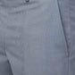 Grey Solid Slim Fit Formal Trouser | Greenfibre