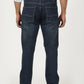 Dark Blue Washed Straight Fit Jeans | Greenfibre