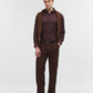 Maroon Striped Slim Fit Formal Shirt | Greenfibre