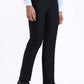 Navy Blue Solid Super Slim Fit Formal Trouser | Greenfibre