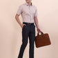 Fawn Solid Regular Fit Formal Shirt | Greenfibre