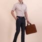 Fawn Solid Regular Fit Formal Shirt | Greenfibre
