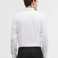 White & Grey Striped Regular Fit Formal Shirt | Greenfibre