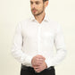 White Solid Regular Fit Formal Shirt | JadeBlue