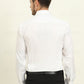 White Solid Regular Fit Formal Shirt | JadeBlue