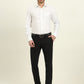 White Solid Regular Fit Formal Shirt | JadeBlue