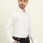 White Solid Regular Fit Formal Shirt | JadeBlue