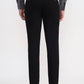 Black Solid Slim Fit Casual Trouser | Greenfibre