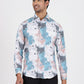 Multicolor Printed Slim Fit Party Wear Shirt | Greenfibre