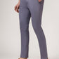 Grey Solid Super Slim Fit Casual Trouser | Greenfibre