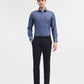 Blue Checked Regular Fit Formal Shirt | Greenfibre