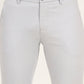 Sky Blue Solid Super Slim Casual Trouser | Greenfibre